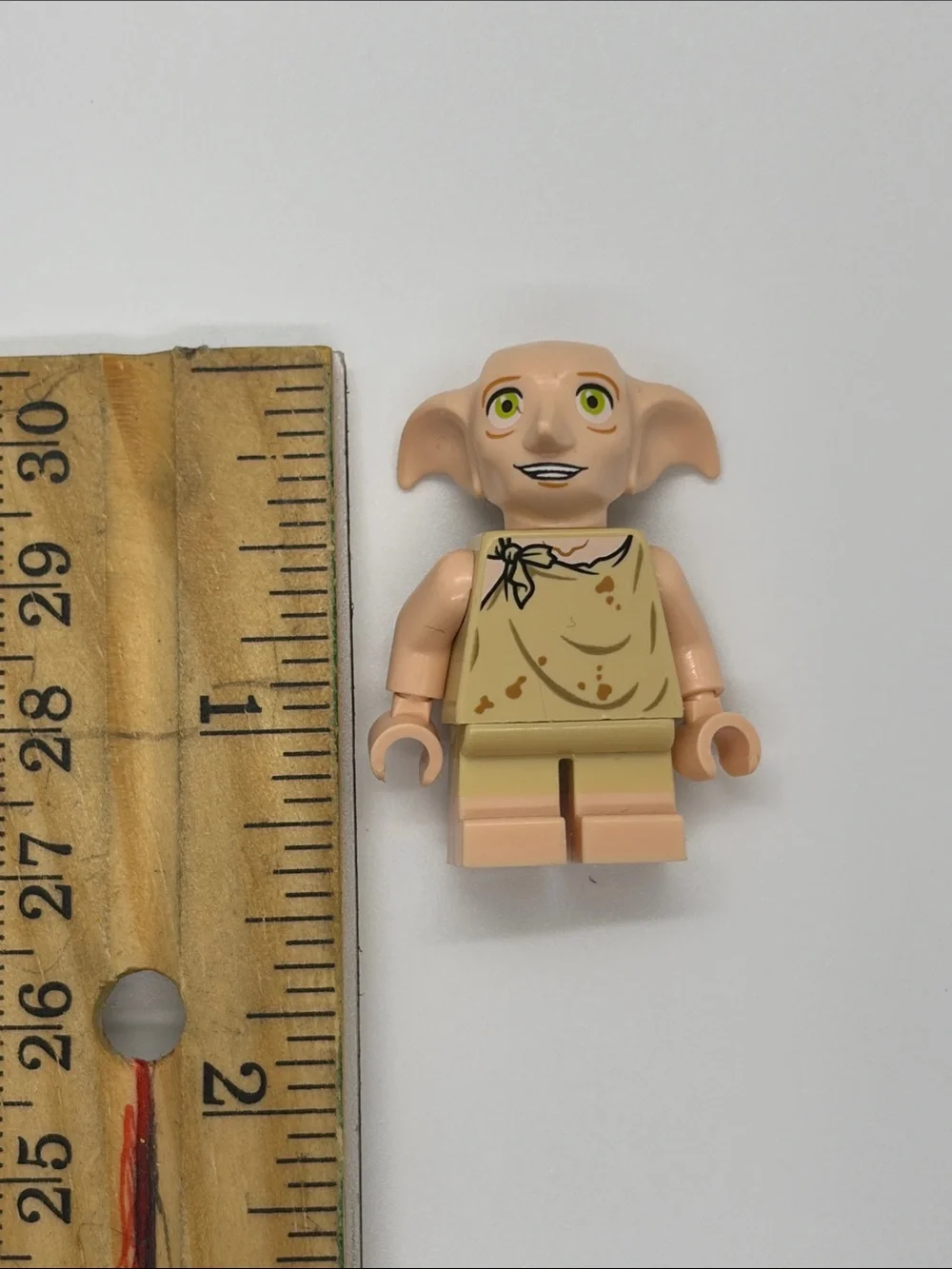 Lego Harry Potter Dobby The House Elf Minifigure Open Mouth Smile